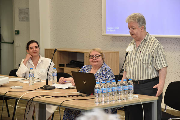 Теодора Гандова, НПО Линкс; доц. Милена Добрева, Университет на Стратклайд, Великобритания; проф. Красен Стефанов, Софийски университет